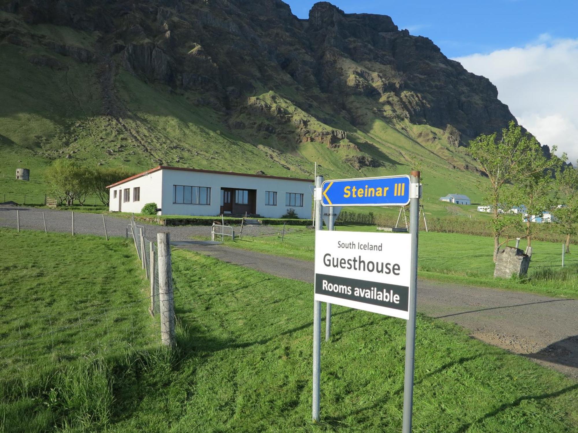 South Iceland Guesthouse Steinar Dış mekan fotoğraf